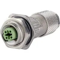 Metz MMF881A115-0001 Connecteur femelle Nombre total de pôles : 4 1 pc., Câble + prise électronique, Multicolore