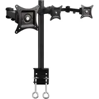 Techly ICA-LCD-482-T Schreibtischhalterung f. 3LCD TV LED 13"-24"m. Klemme