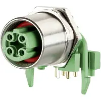 METZ CONNECT MMT471A115-0002 Connecteur femelle pour circuit imprimé Nombre de pôles/broches : 4 1 pc., Câble + prise électronique, Argent