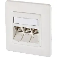 BTR NETCOM 1309131002-E socket-outlet RJ-45 White