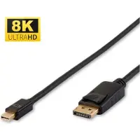 Microconnect DP-MMG-100MBV1.4 Câble DisplayPort 1 m Mini DisplayPort Noir (DP-MMG-100MBV1.4)