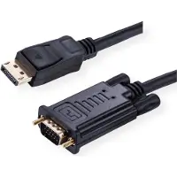 Value Câble DisplayPort-VGA, DP ST - VGA ST, noir, 2 m