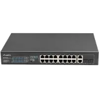 Lanberg Rsfe-16p-2c-250 Switch Noir One Size / EU Plug 220V