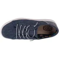HEY DUDE Mocassin 'Craft Linen' bleu foncé