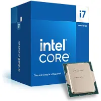 Intel Processeur Core i7-14700F LGA1700, 20 cœurs, 28 threads, 5,4 GHz (Turbo), 33 Mo de cache, DDR4/DDR5, 65 W, boîte