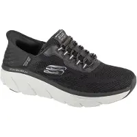 SKECHERS Baskets basses 'D'Lux Walker 2.0' noir