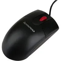 Lenovo IBM ThinkPlus USB Optical Wheel Mouse - Souris - optique - 3 bouton(s) - filaire - USB - noir furtif (06P4069)