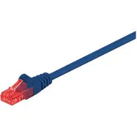 Microconnect B-UTP6075B, 7.5 m, Cat6, U/UTP (UTP), RJ-45, RJ-45, Modrá