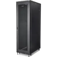 StarTech.com Montez Votre Serveur Ou Votre équipement De Réseau Dans Cette Armoire De Serveur 42u - Rack 42u (42 HE, Rack 19 pouces), Armoire serveur, Noir