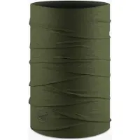 Buff Unisexe, Cagoule + tour de cou, Coolnet UV Military, Vert, Taille unique