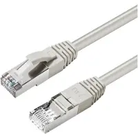 Microconnect - Câble de réseau - RJ-45 (M) à RJ-45 (M) - 50 m - câble SSTP - CAT 6 - sans halogène, torsadé - gris
