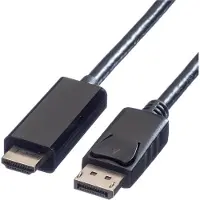 Value 11.99.5786 Câble Vidéo Et Adaptateur 2 M Displayport Noir