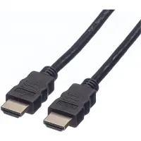 Value - Câble HDMI avec Ethernet - HDMI mâle pour HDMI mâle - 1 m - double blindage