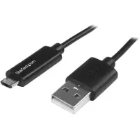 StarTech.com .com USBAUBL1M câble USB USB 2.0 USB A Micro-USB B Noir