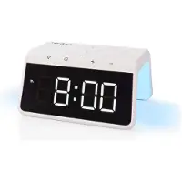 Nedis Wcacq30wt Alarm Clock Clair