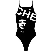 Turbo Che Guevara Swimsuit Noir S Femme