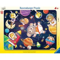 Ravensburger Puzzle Animaux dans l'espace 40 pièces