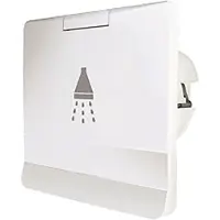 PLASTIMO Flexible Square Shower Box Clair