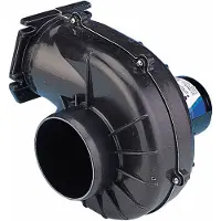 Jabsco 35400 Series 7.1 M3/min Blower 100 Mm 12v Argenté 220 x 220 x 230 mm