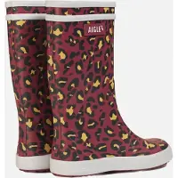 Aigle Bottes en Caoutchouc Aigle Kids Lolly Pop Play2 Leopard-Taille 29