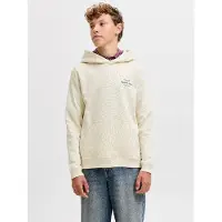 Jack & Jones Junior Sweat 'JORNORREBRO' bleu foncé / blanc cassé