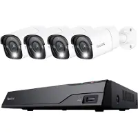 Reolink NVS8-12MB4 (4512 x 2512 pixels), Caméra réseau, Blanc