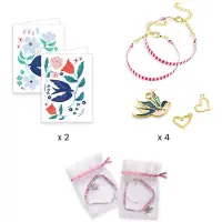 Djeco Bracelets d'amitié - Oiseaux