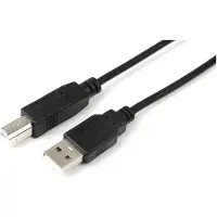 Microconnect USBAB5B 5m USB A USB B Schwarz USB Kabel (USBAB5B)