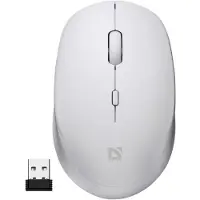 Defender Wireless mouse silent click AURIS MB-027 800/1200/1600 DPI white