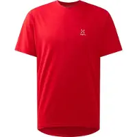 Haglöfs Ridge Short Sleeve T-shirt Rouge M Homme