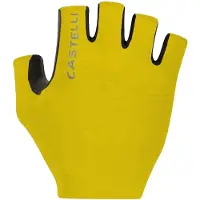 Castelli Espresso Short Gloves Jaune L Homme