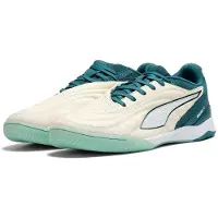 Puma Ibero V Indoor Football Shoes Blanc,Bleu EU 38 1/2