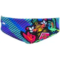 Turbo Emblem Swimming Brief Multicolore S Homme