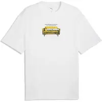 Puma T-shirt à manches courtes Varsity VII, blanc, taille M, homme, blanc, taille M