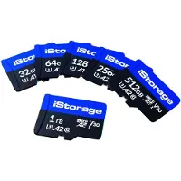 ISTORAGE carte microSD 64GB