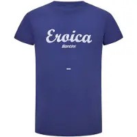 Santini Eroica Cipressi Short Sleeve T-shirt Bleu 2XL