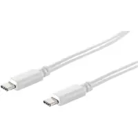 S-Impuls 13-45026 1m USB C USB C Mâle Mâle Blanc Câble USB (13-45026)
