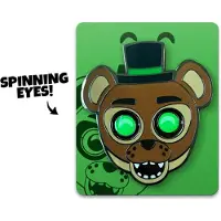 Youtooz Five Nights at Freddy's - Pin's « Pop Goes the Weasel » phosphorescent et tournant, 5 cm