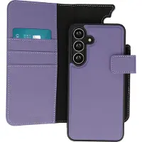 IMoshion Étui portefeuille luxe 2-en-1 amovible pour Samsung Galaxy S24 FE - Violet