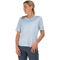 Cube Functional Short Sleeve T-shirt Bleu L Femme
