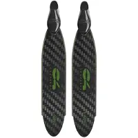 C4 L-1090 25 Spearfishing Fins Vert,Noir EU 44-45