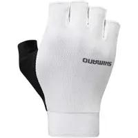 Shimano Explorer Gel Short Gloves Blanc M Femme