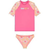 Roxy Rash Guard Manches Courtes Set Check Tw