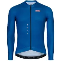 Suarez Ease 2.4 Long Sleeve Jersey Bleu S Homme