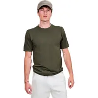 The Mountain Studio Two Tone Tech Short Sleeve T-shirt Vert L Homme