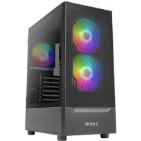 Antec Nx410 Rgb Crystal Pc Tower Case Noir