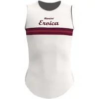 Santini Eroica Timo Sleeveless Base Layer Blanc XS Homme