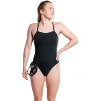Zone3 Strap Back Swimsuit Noir 16 Femme