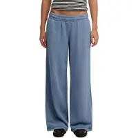 Superdry pour femme. W7011286A Pantalon Jogger Essential Logo Wide Leg bleu (XL), Casuel, Coton