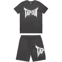 TAPOUT Dunlab Short Sleeve Set Gris S